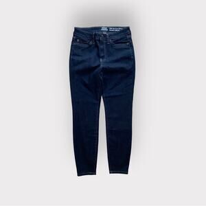 Amazon High Rise Curvy Skinny Jeans Indigo Blue